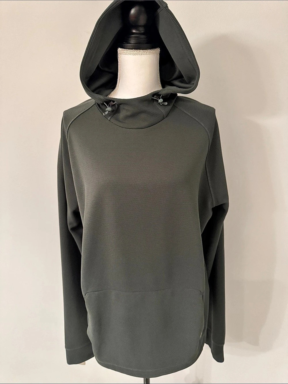 LL Bean VentureStretch Ottoman-Rib Hoodie